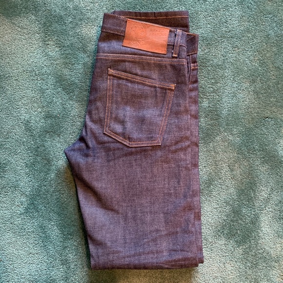 dirty fade selvedge